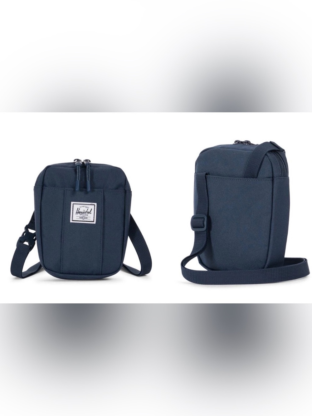 Herschel Cruz Navy Crossbody Sling Bag for Men Like New